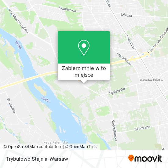 Mapa Trybułowo Stajnia