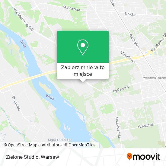 Mapa Zielone Studio