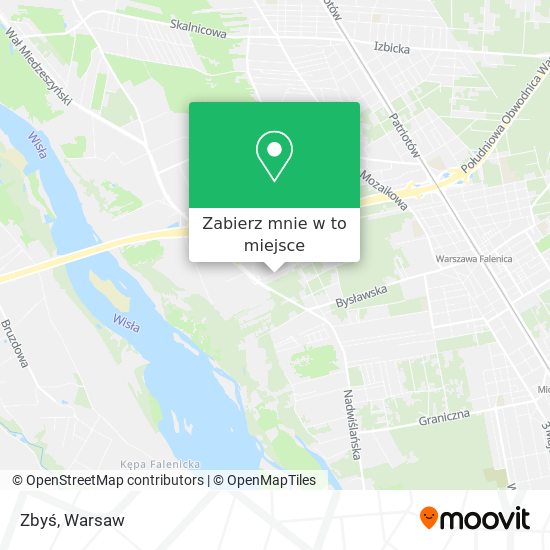 Mapa Zbyś