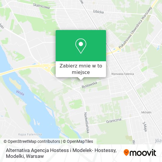 Mapa Alternativa Agencja Hostess i Modelek- Hostessy, Modelki