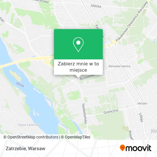 Mapa Zatrzebie