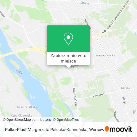 Mapa Palko-Plast Małgorzata Palecka-Kamieńska