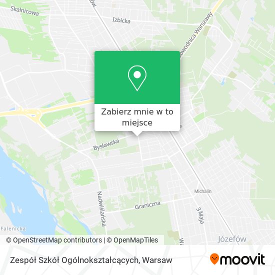 Mapa Zespół Szkół Ogólnokształcących