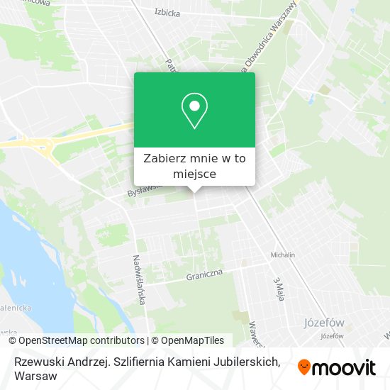 Mapa Rzewuski Andrzej. Szlifiernia Kamieni Jubilerskich