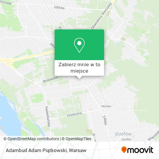 Mapa Adambud Adam Piątkowski