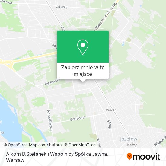 Mapa Alkom D.Stefanek i Wspólnicy Spółka Jawna