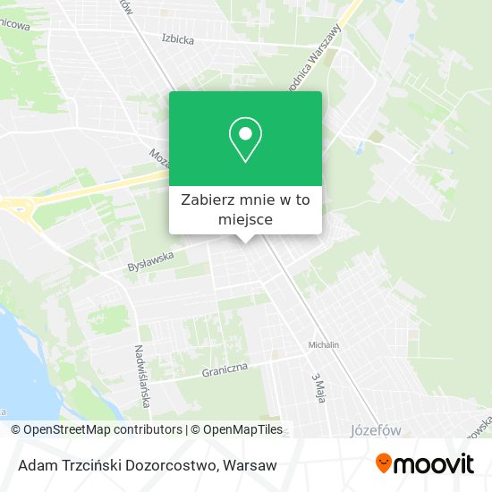 Mapa Adam Trzciński Dozorcostwo