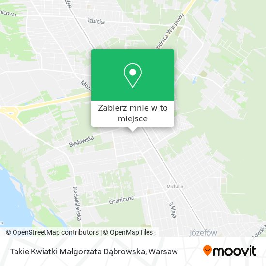 Mapa Takie Kwiatki Małgorzata Dąbrowska