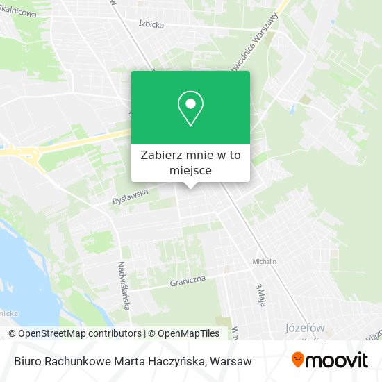 Mapa Biuro Rachunkowe Marta Haczyńska