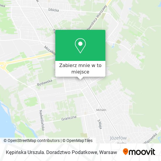 Mapa Kępińska Urszula. Doradztwo Podatkowe