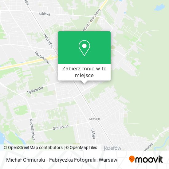 Mapa Michał Chmurski - Fabryczka Fotografii