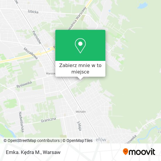 Mapa Emka. Kędra M.