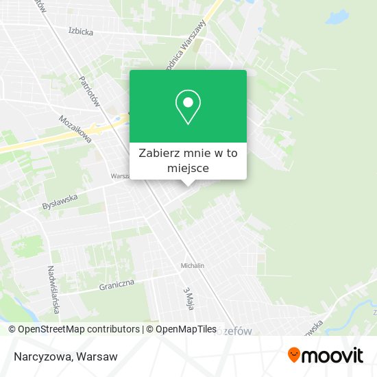 Mapa Narcyzowa