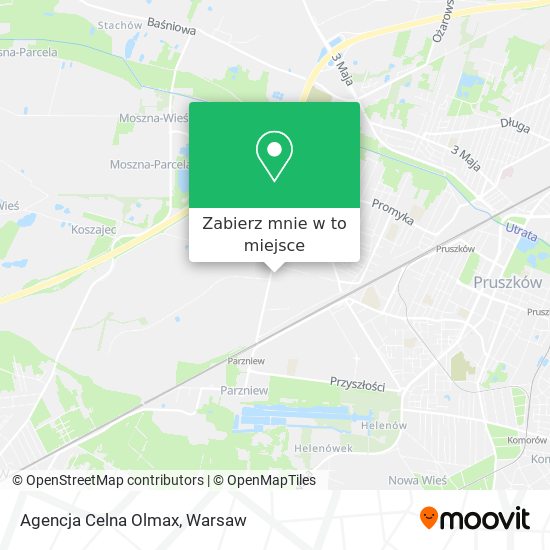 Mapa Agencja Celna Olmax