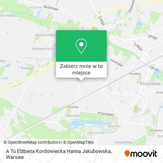 Mapa A Tu Elżbieta Kordowiecka Hanna Jakubowska