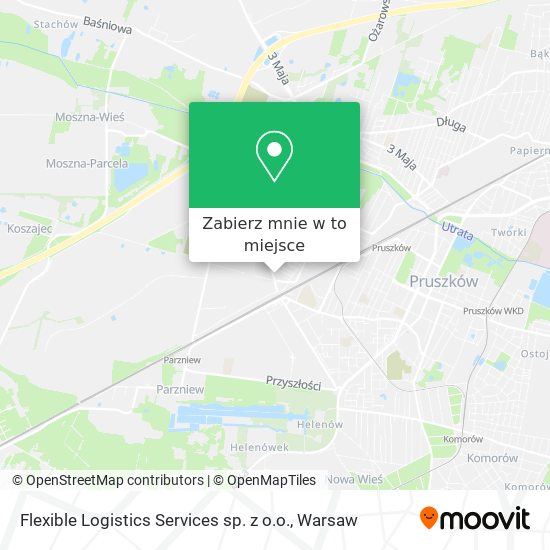 Mapa Flexible Logistics Services sp. z o.o.