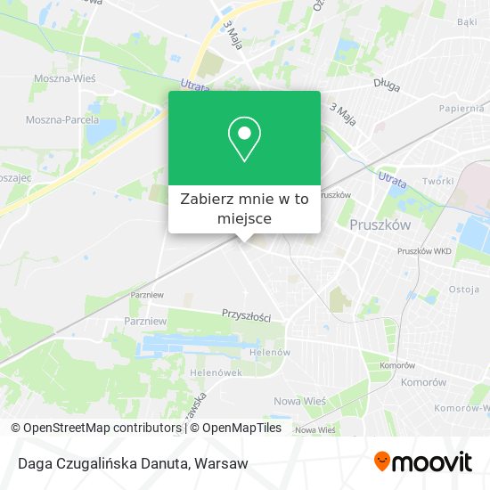 Mapa Daga Czugalińska Danuta