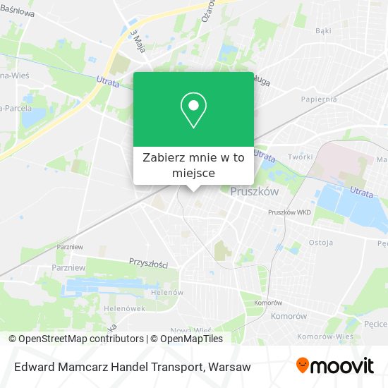 Mapa Edward Mamcarz Handel Transport