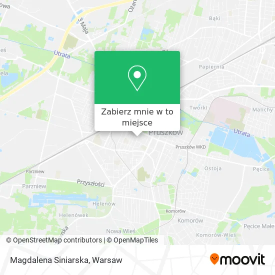 Mapa Magdalena Siniarska