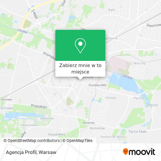 Mapa Agencja Profil