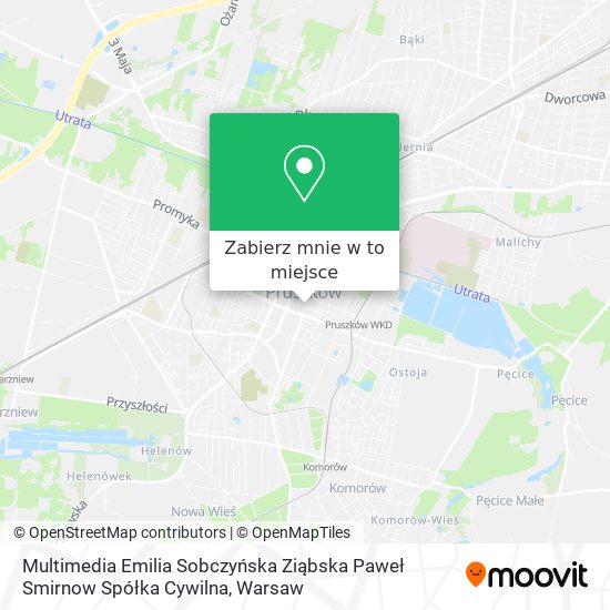 Mapa Multimedia Emilia Sobczyńska Ziąbska Paweł Smirnow Spółka Cywilna