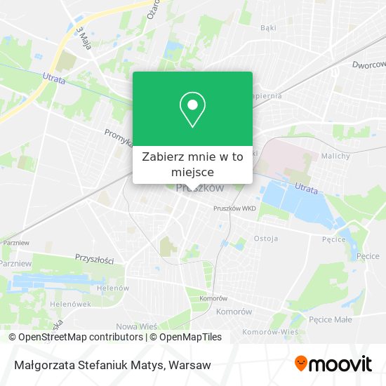 Mapa Małgorzata Stefaniuk Matys