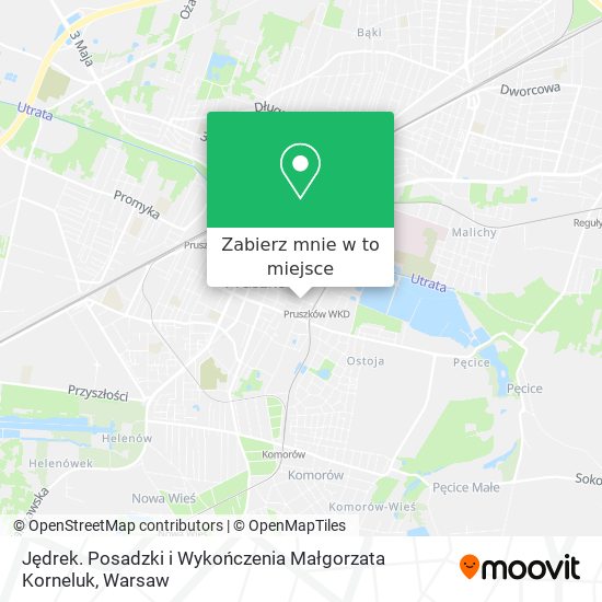 Mapa Jędrek. Posadzki i Wykończenia Małgorzata Korneluk