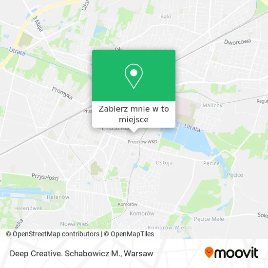 Mapa Deep Creative. Schabowicz M.