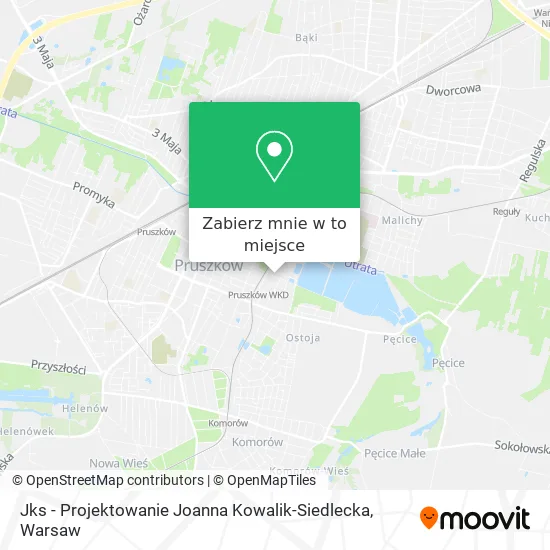 Mapa Jks - Projektowanie Joanna Kowalik-Siedlecka