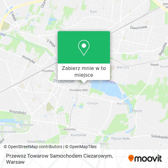 Mapa Przewoz Towarow Samochodem Ciezarowym