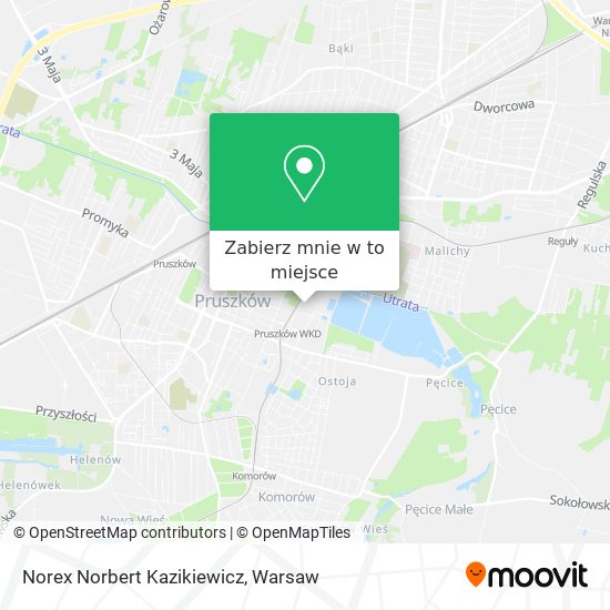 Mapa Norex Norbert Kazikiewicz