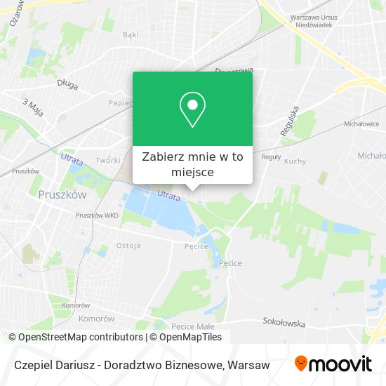 Mapa Czepiel Dariusz - Doradztwo Biznesowe