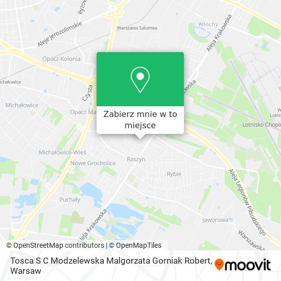 Mapa Tosca S C Modzelewska Malgorzata Gorniak Robert