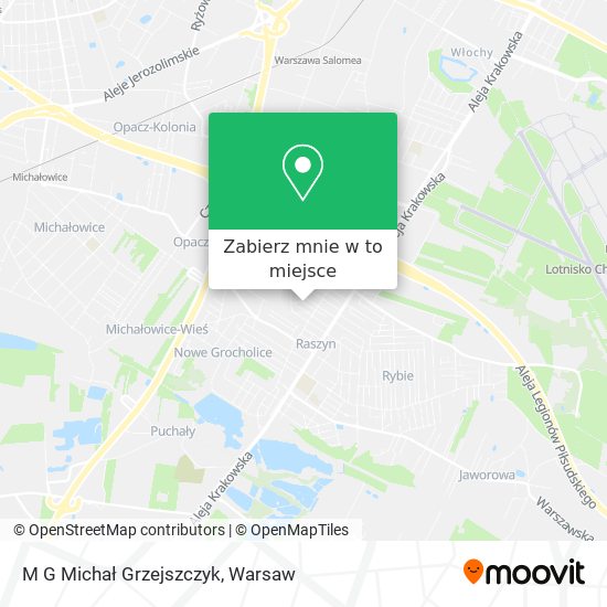 Mapa M G Michał Grzejszczyk