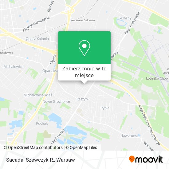 Mapa Sacada. Szewczyk R.