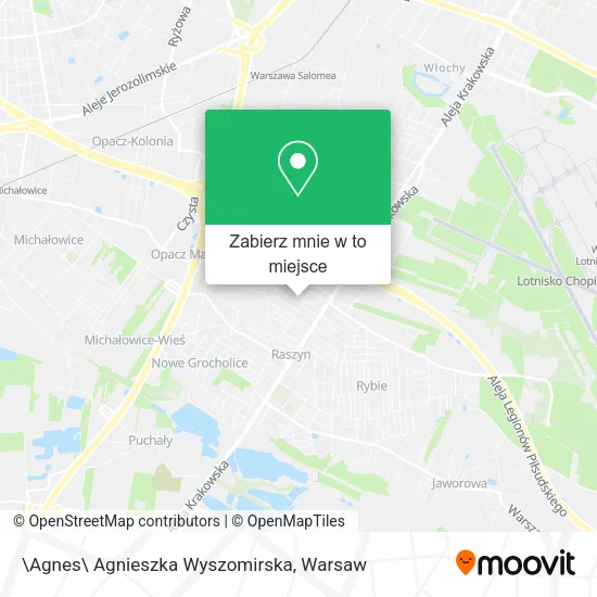 Mapa \Agnes\ Agnieszka Wyszomirska