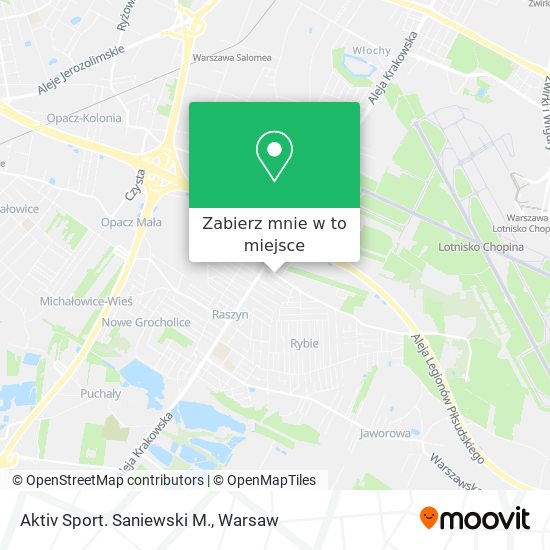 Mapa Aktiv Sport. Saniewski M.