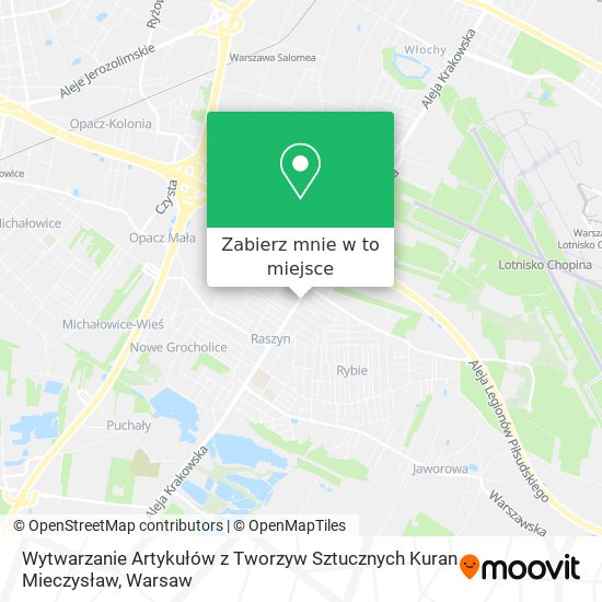 Mapa Wytwarzanie Artykułów z Tworzyw Sztucznych Kuran Mieczysław