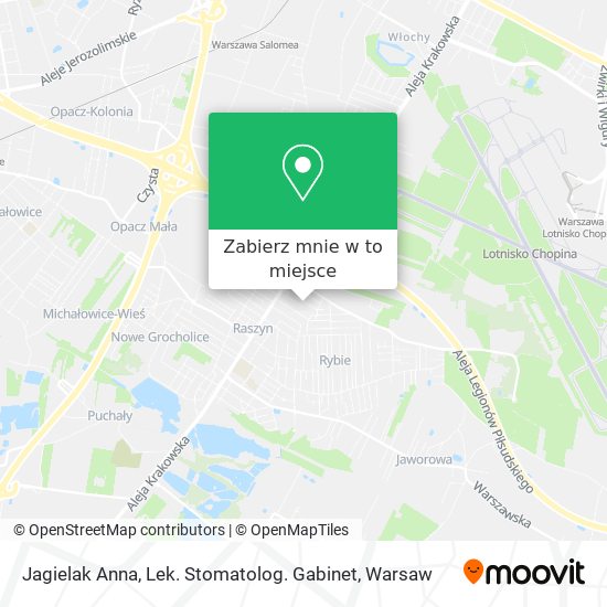 Mapa Jagielak Anna, Lek. Stomatolog. Gabinet