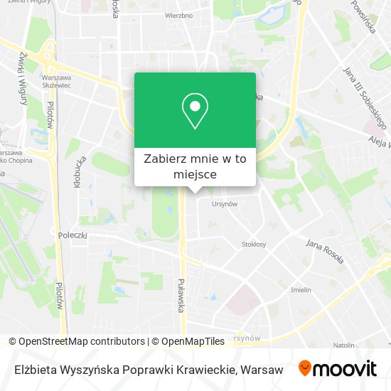 Mapa Elżbieta Wyszyńska Poprawki Krawieckie