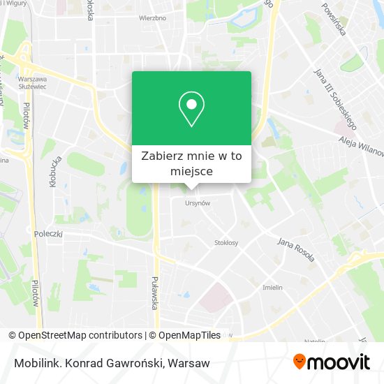 Mapa Mobilink. Konrad Gawroński