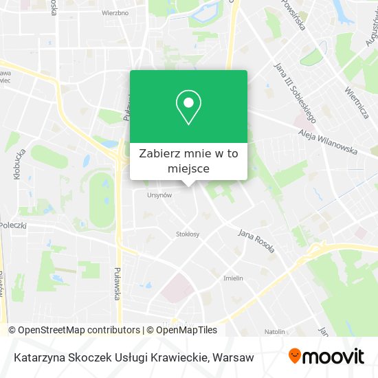 Mapa Katarzyna Skoczek Usługi Krawieckie