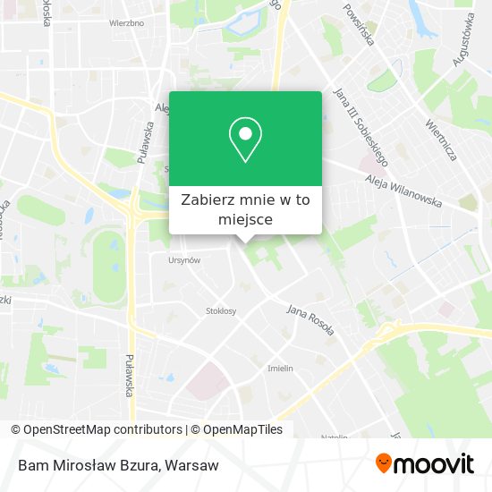 Mapa Bam Mirosław Bzura