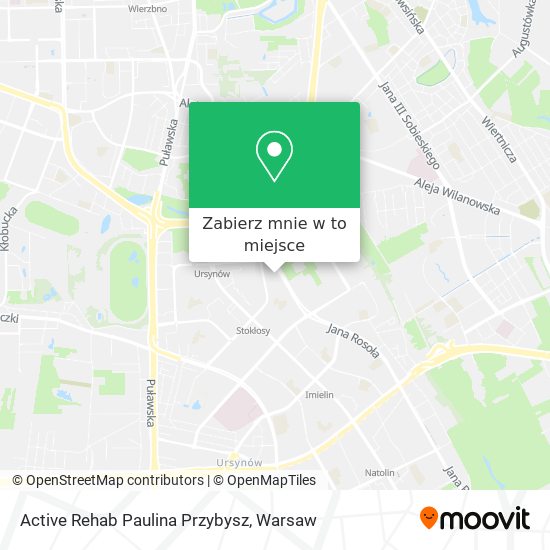 Mapa Active Rehab Paulina Przybysz