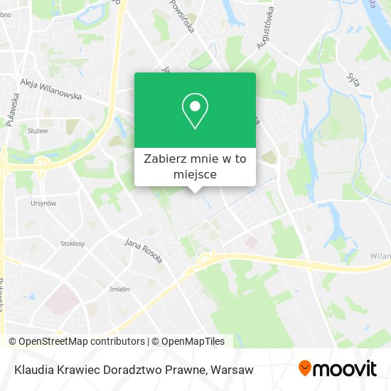 Mapa Klaudia Krawiec Doradztwo Prawne