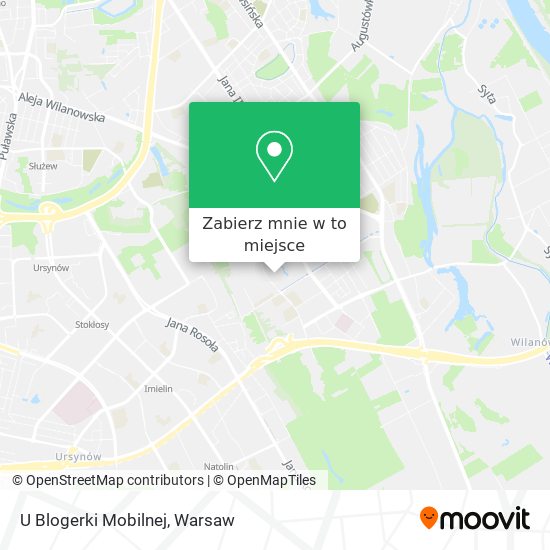 Mapa U Blogerki Mobilnej