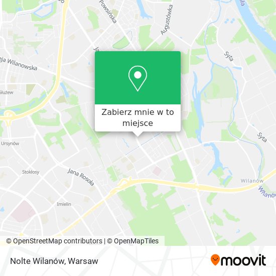 Mapa Nolte Wilanów