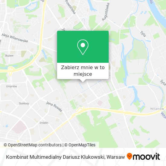 Mapa Kombinat Multimedialny Dariusz Klukowski