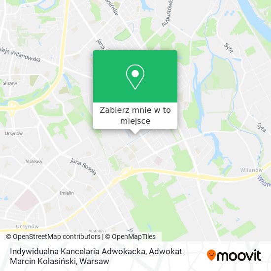 Mapa Indywidualna Kancelaria Adwokacka, Adwokat Marcin Kolasiński