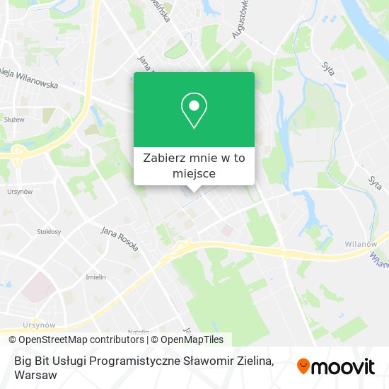 Mapa Big Bit Usługi Programistyczne Sławomir Zielina